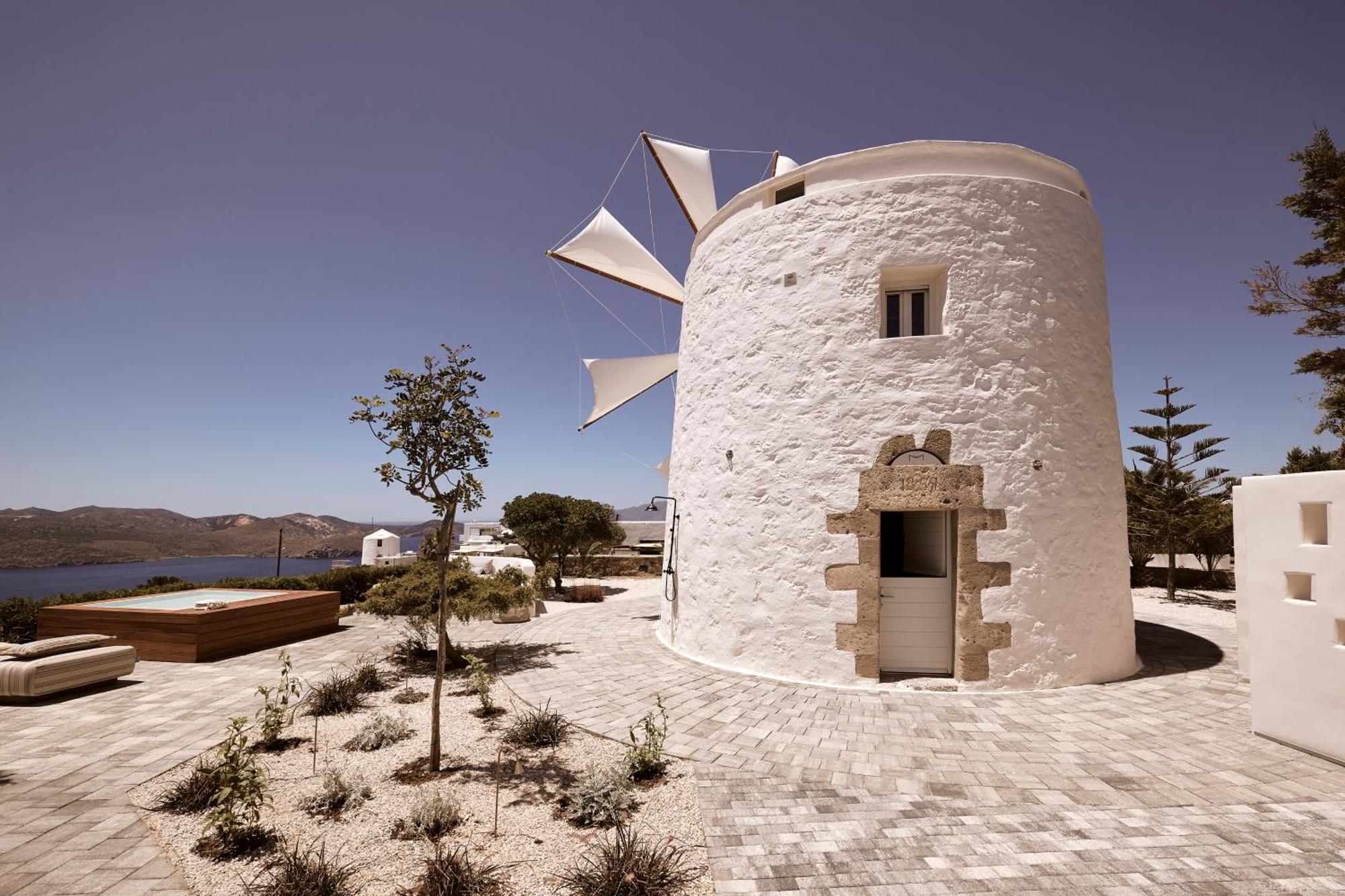 Windmill Karamitsos Since 1859 Lejlighed Trypití Eksteriør billede
