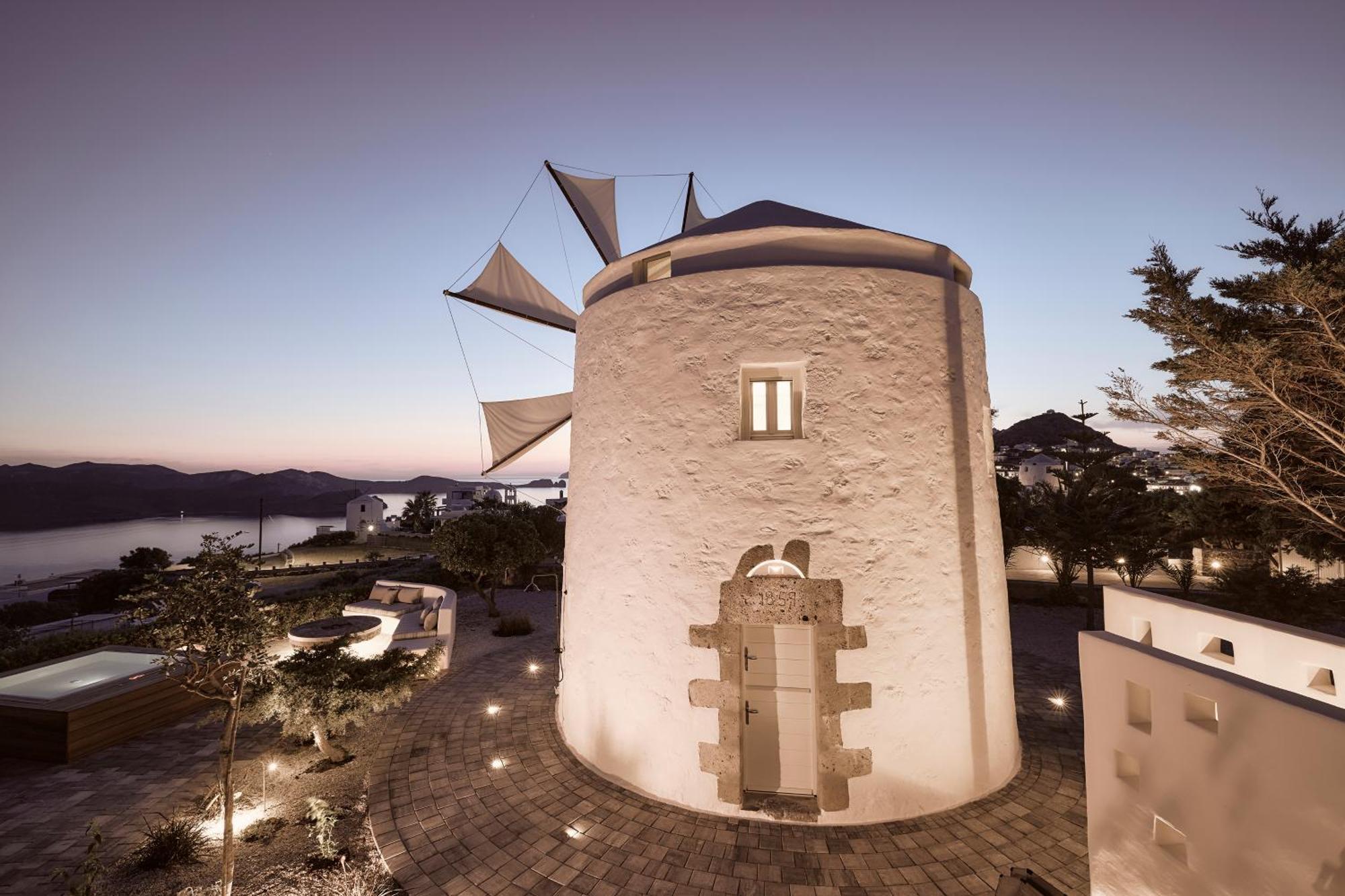 Windmill Karamitsos Since 1859 Lejlighed Trypití Eksteriør billede