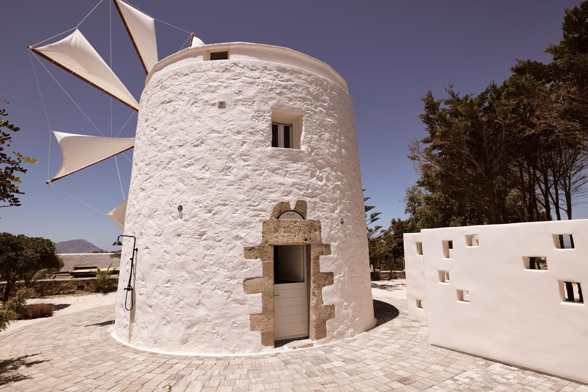 Windmill Karamitsos Since 1859 Lejlighed Trypití Eksteriør billede